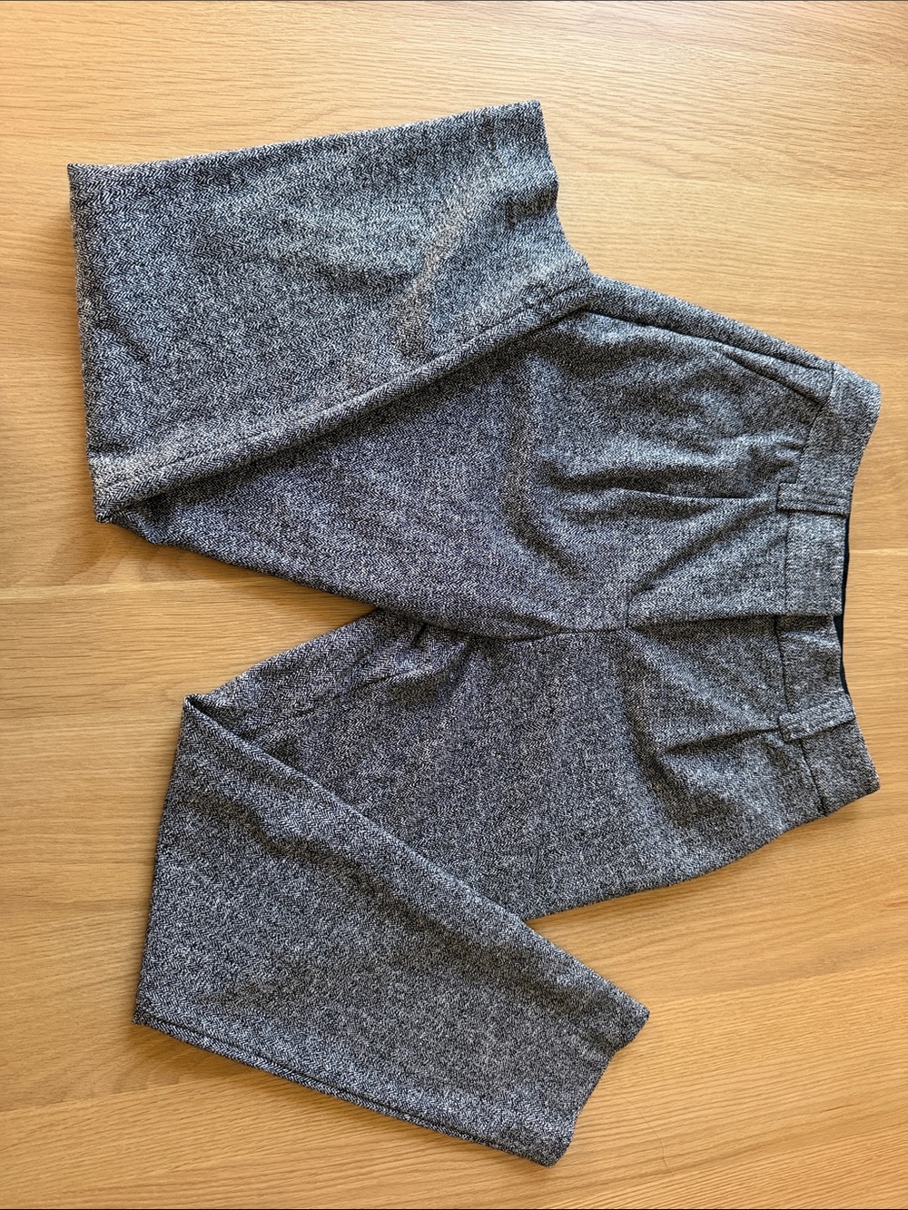 Express Herringbone Ankle Pants High Rise Size 00R